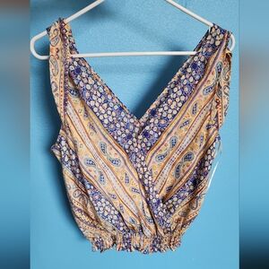 Bohemian Paisley Print Pants